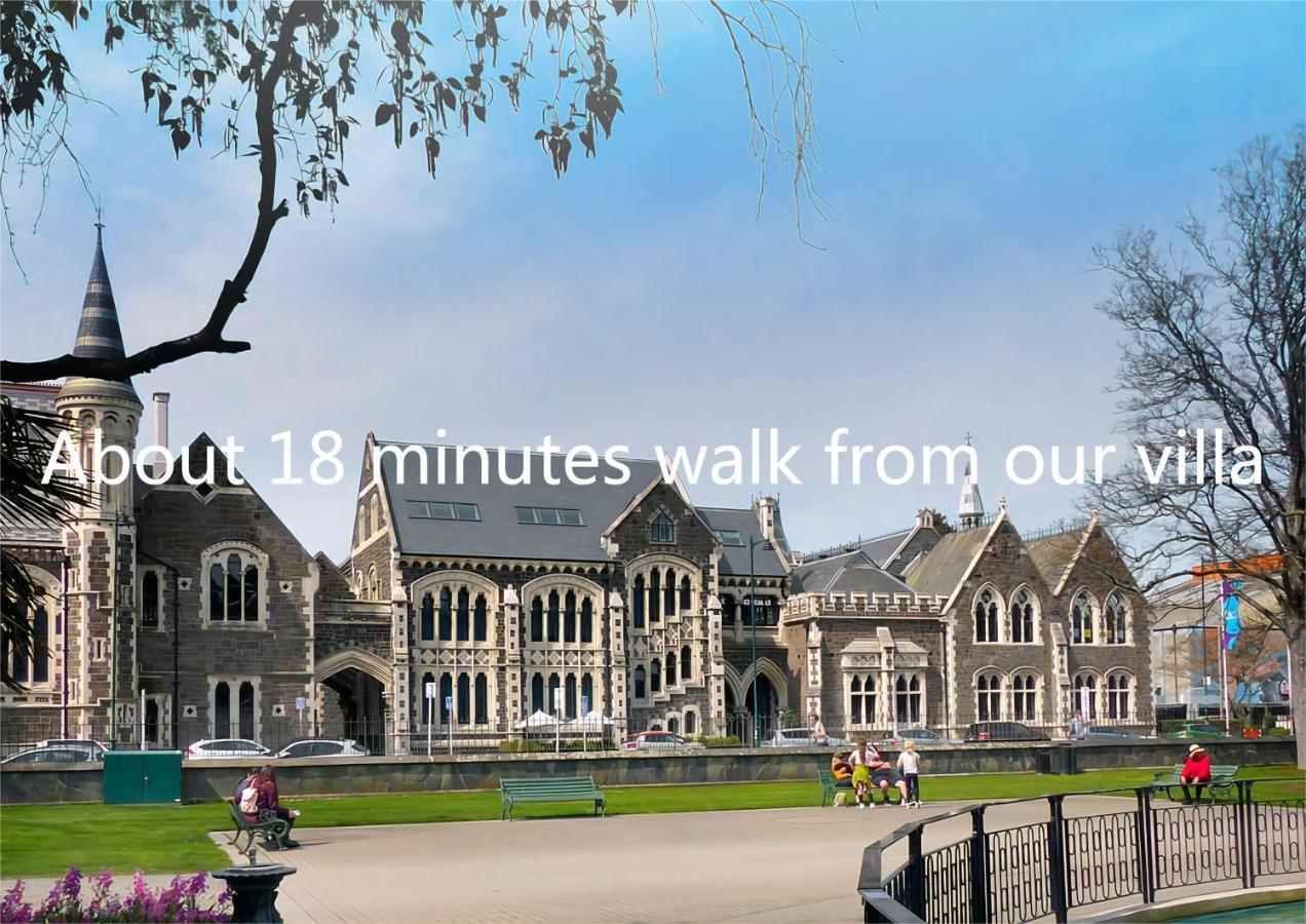City Centre Superior Villa 3 Large Double Bedrooms Christchurch Bagian luar foto